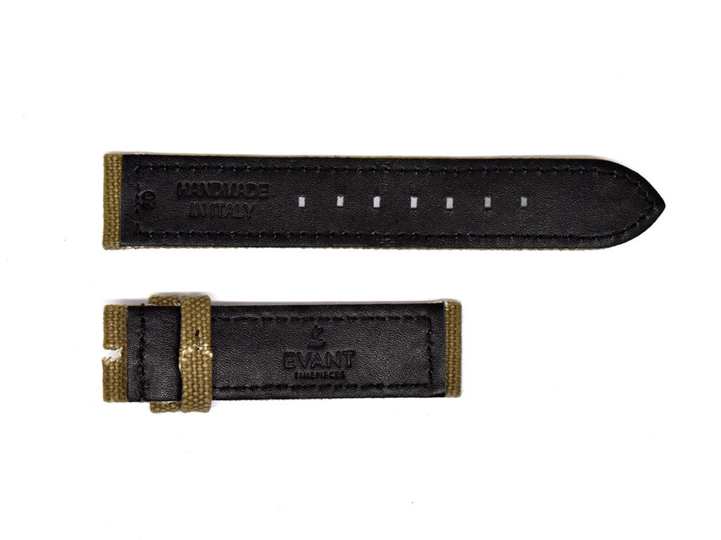 Olive Green Canvas Strap